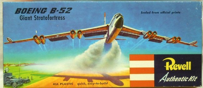 Revell 1/175 Boeing B-52 Giant Stratofortress - Pre 'S' Kit, H207-98 plastic model kit